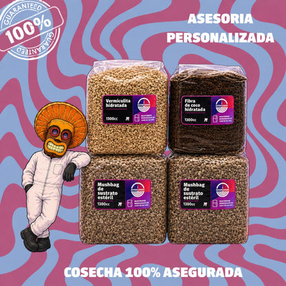 Pack de Sustratos Esterilizados para Bulk