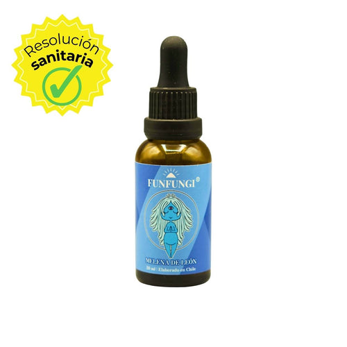 Extracto de Melena de León FunFungi 30ml con sello de Resolución Sanitaria