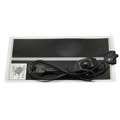 Manta calefactora 7W regulable Mantún extendida con cable y dimer - para incubación y fructificación de hongos