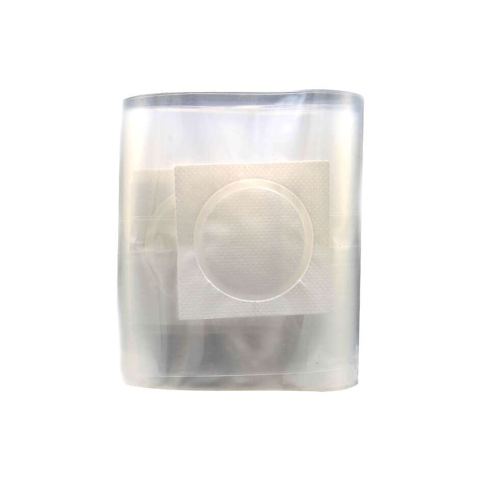 Mushbag transparente con filtro de intercambio gaseoso circular Mantún - bolsa para cultivo de hongos